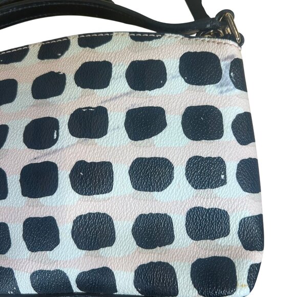 Kate Spade New York Millie Grove Street Crossbody Bag in Black Pink & White - Picture 5 of 12